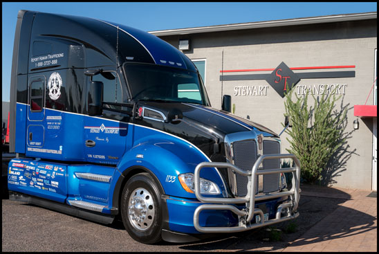 Stewart Transport Truckers Against Trafficking Everyday Heros 2019 Kenworth T680