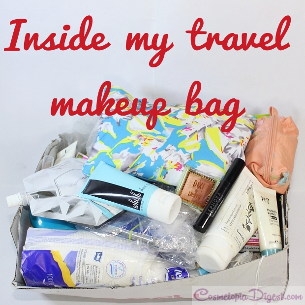 Packing makeup and skincare for a long trip Cosmetopia Digest Beauty