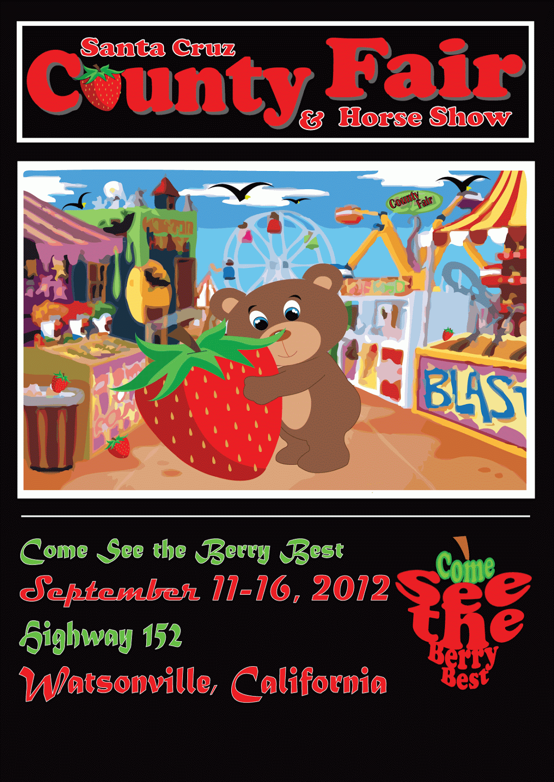 SC Santa Cruz County Fair Poster