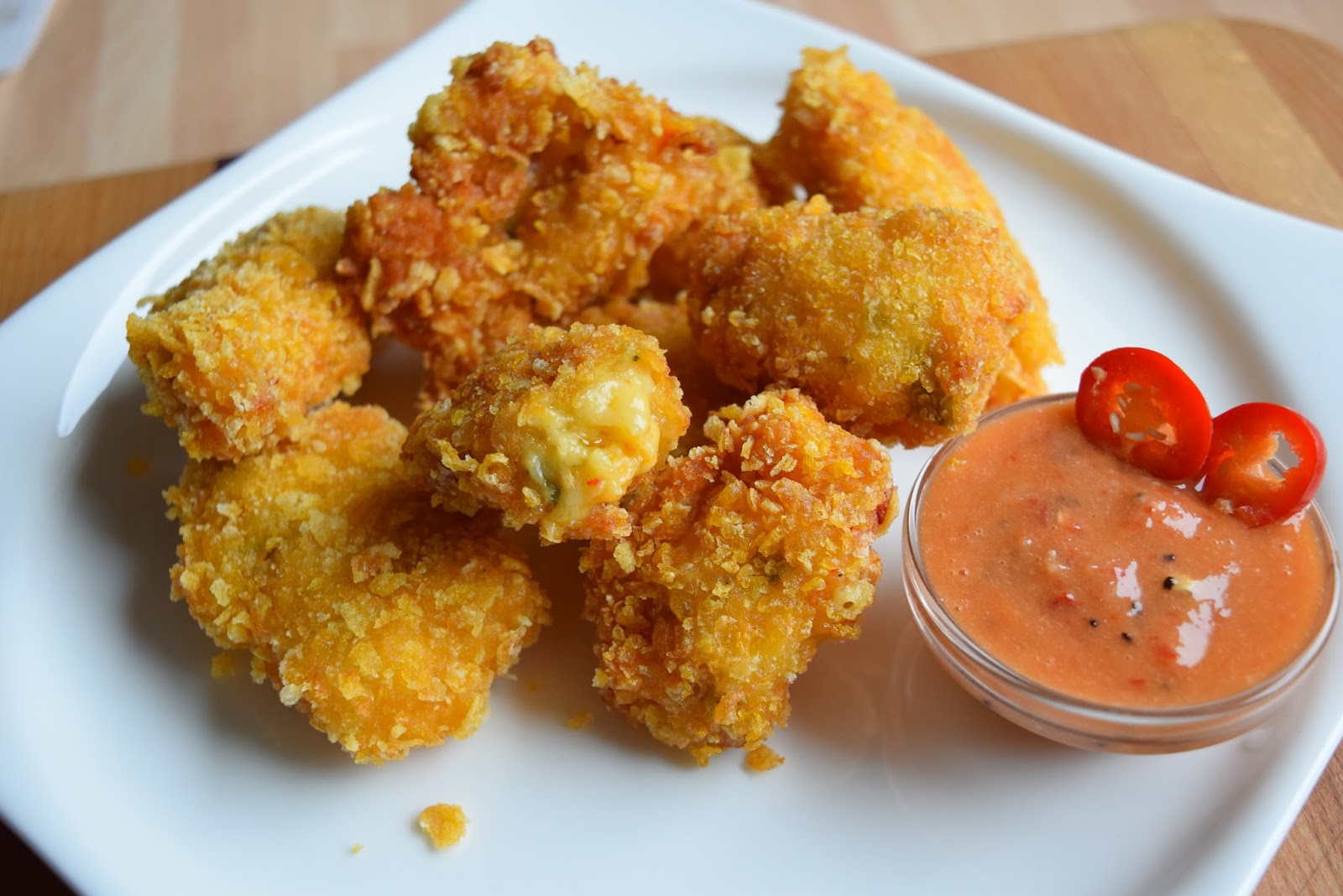 Vegan CooKing: Chili Cheese Nuggets