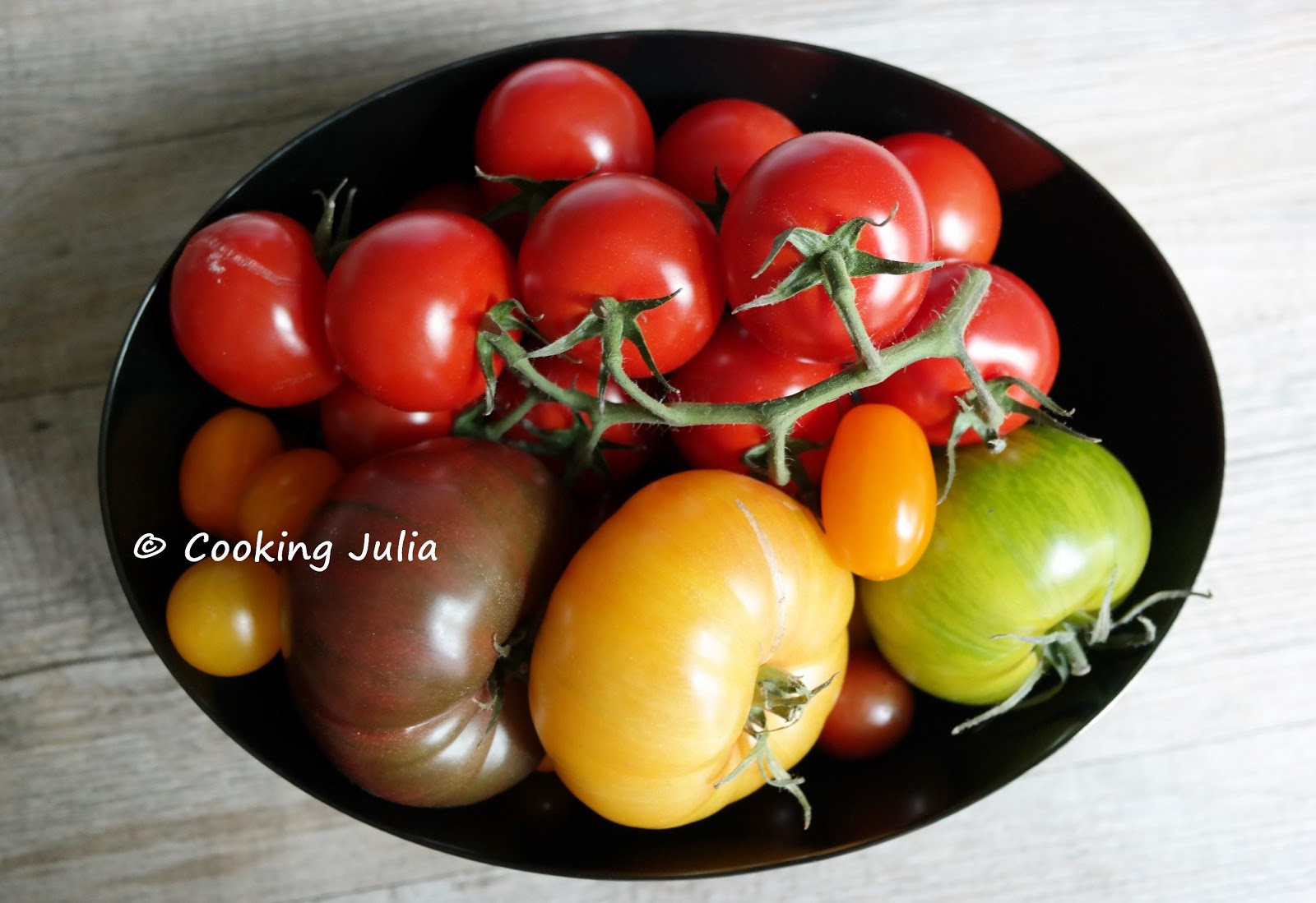 Cooking julia : ma corbeille de tomates !