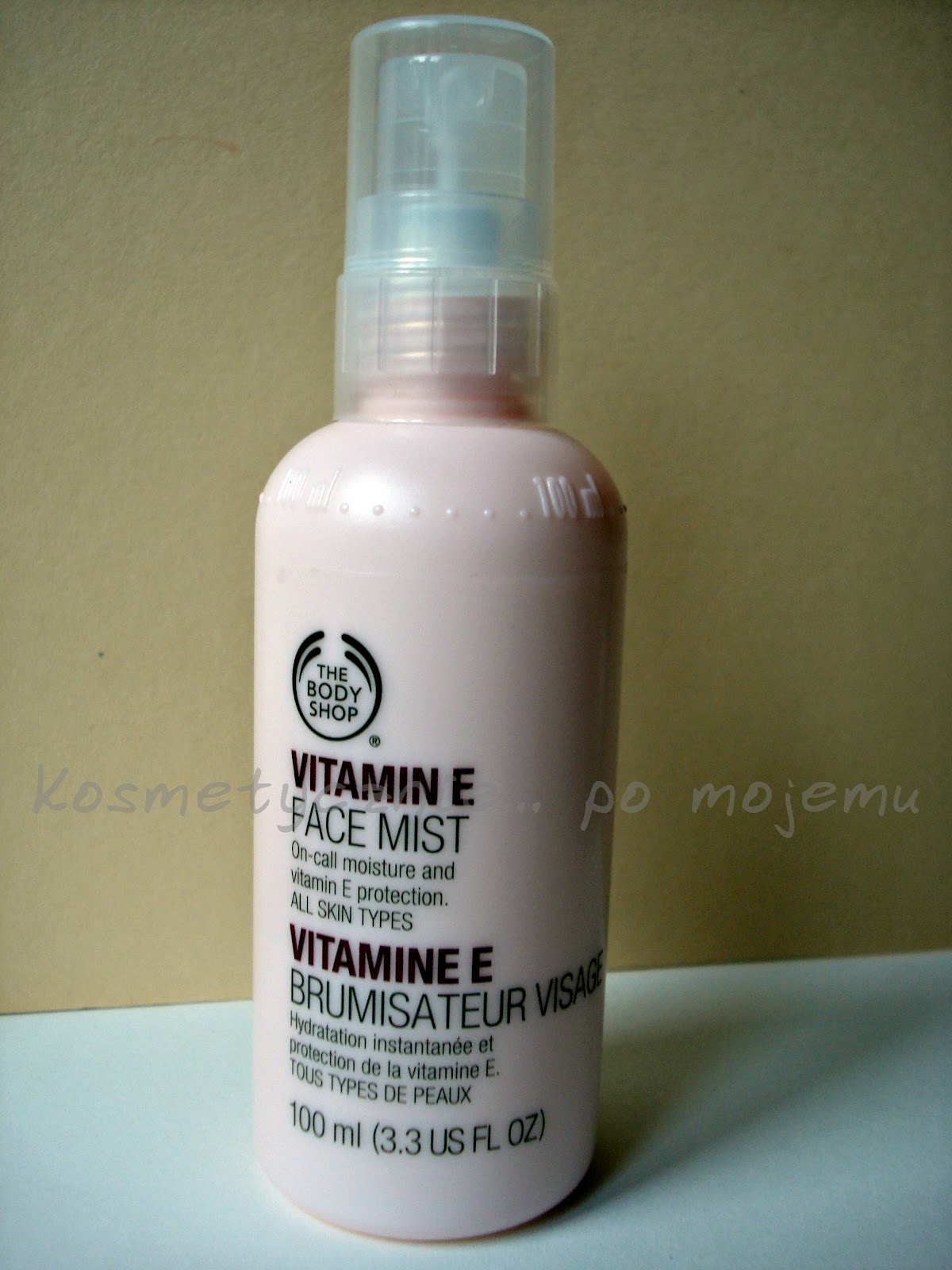 Kosmetycznie... po mojemu The Body Shop Vitamin E Face Mist