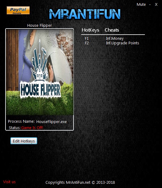 house flipper pc oyunu 2 trainer hilesi indir 2018