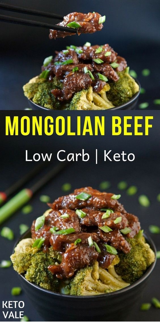 Keto Mongolian Beef