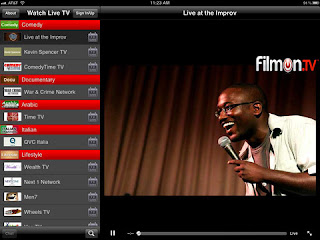 FilmOn Free TV ritorna di nuovo disponibile sull'app store con l'introduzione del supporto 3G.