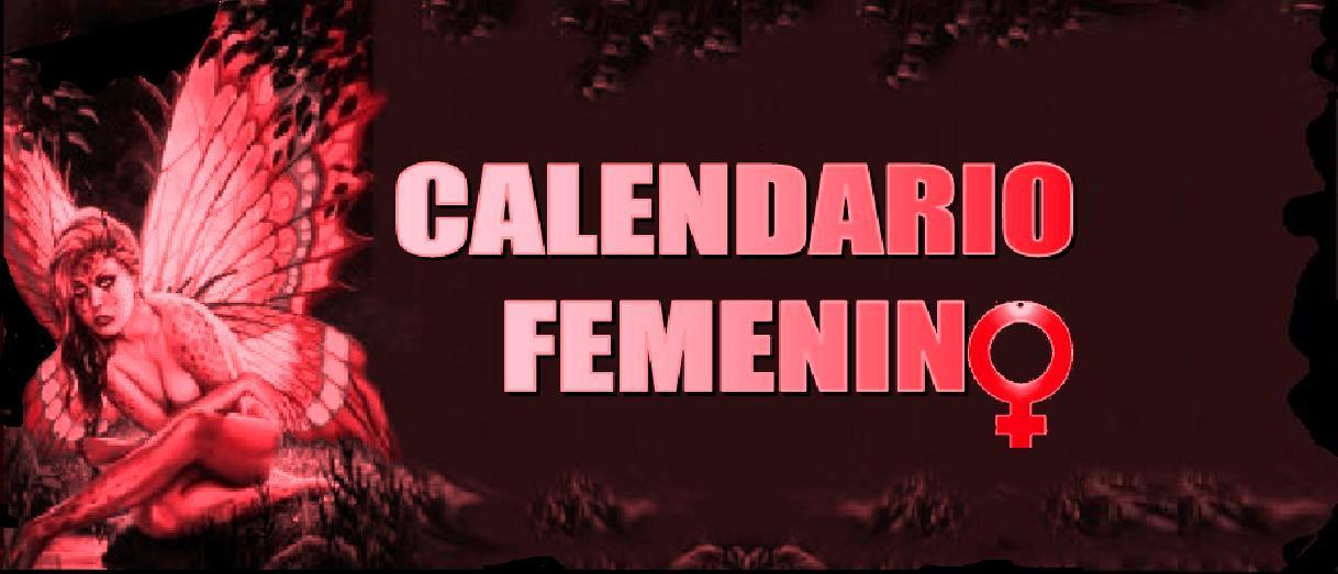 CALENDARIO FEMENINO