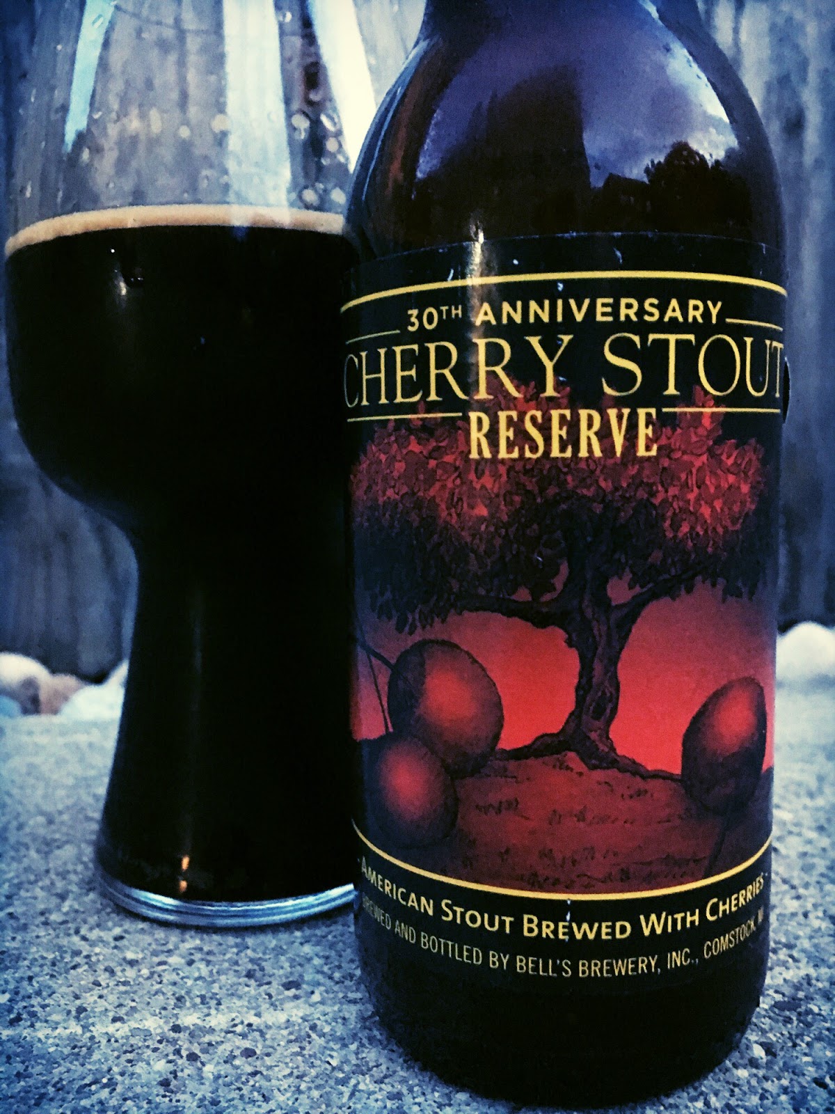 A Crafty Look: Beer Blog: Bells Sparkleberry & 30th Anniversary Cherry ...
