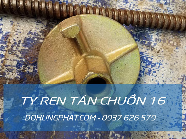 Ty ren tán chuồn 16 ren vuông | Công ty Phụ kiện và Coppha Việt Ty ren tán chuồn 16 ren vuông | Công ty Phụ kiện và Coppha Việt