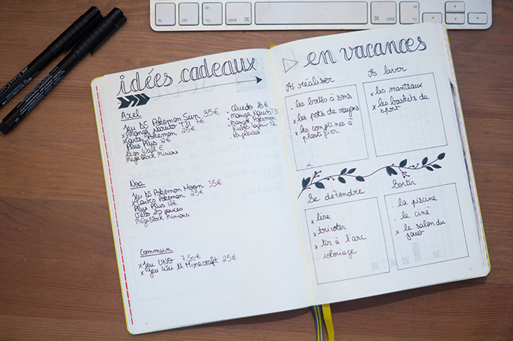 Dans mon Bujo - Octobre | Le blog de Lau Demoizelle