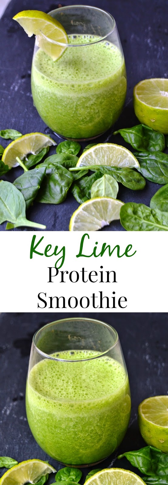 This Key Lime Protein Smoothie is packed full of tart lime flavor and is rich in protein making the perfect breakfast, snack or dessert! www.nutritionistreviews.com