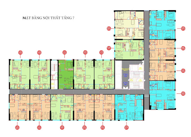 Mặt bằng tòa CT4 Eco Green City Mặt bằng tòa CT4 Eco Green City
