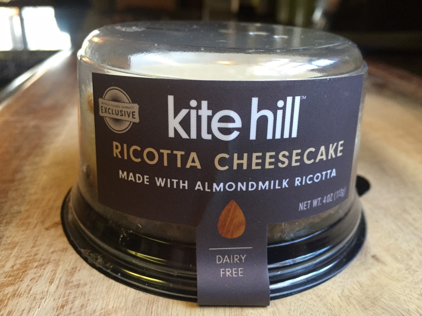 Vegan Crunk Kite Hill's Vegan Cheesecake is AMAZING