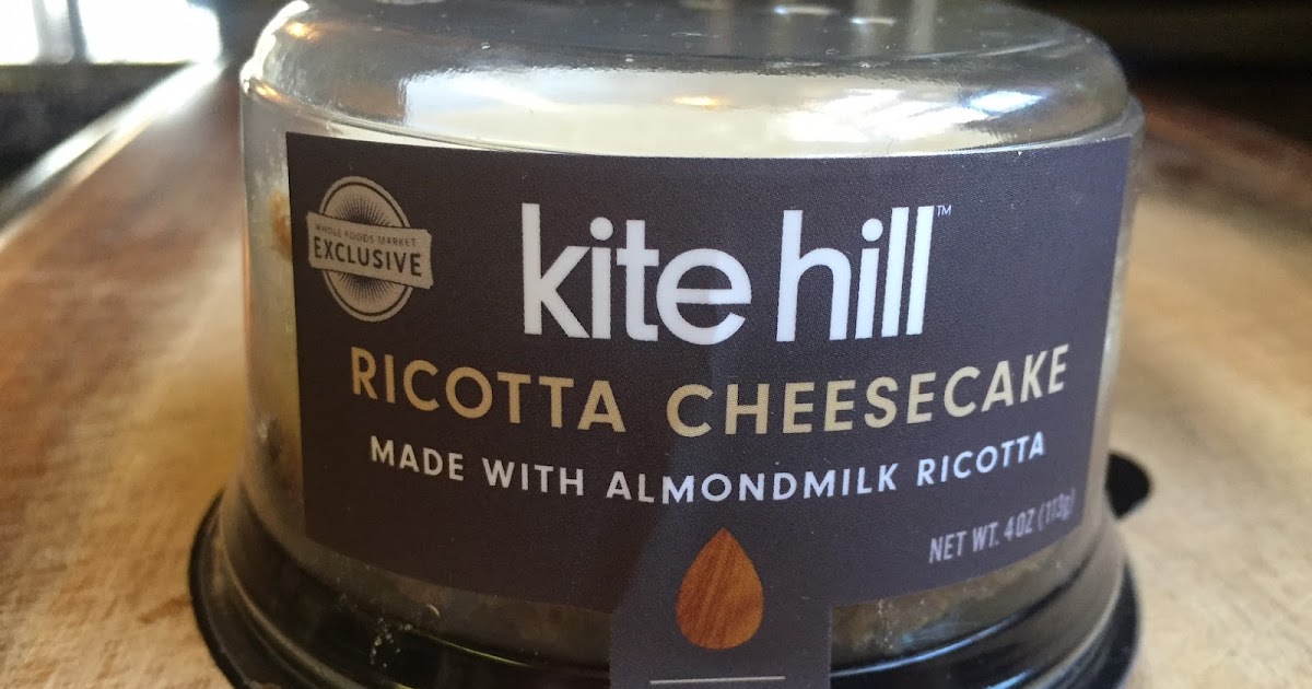 Vegan Crunk Kite Hill's Vegan Cheesecake is AMAZING