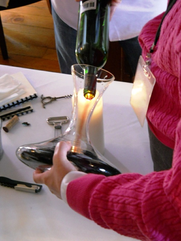 North of 9 Fine Wine Decanting Wine