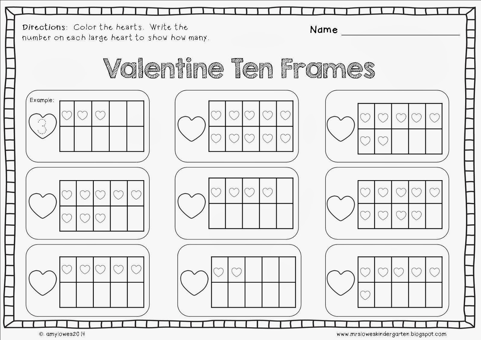 Mrs Lowes Kindergarten Korner No Prep Valentine s Day Math And mrs-lowes-kindergarten-korner-no-prep-valentine-s-day-math-and
