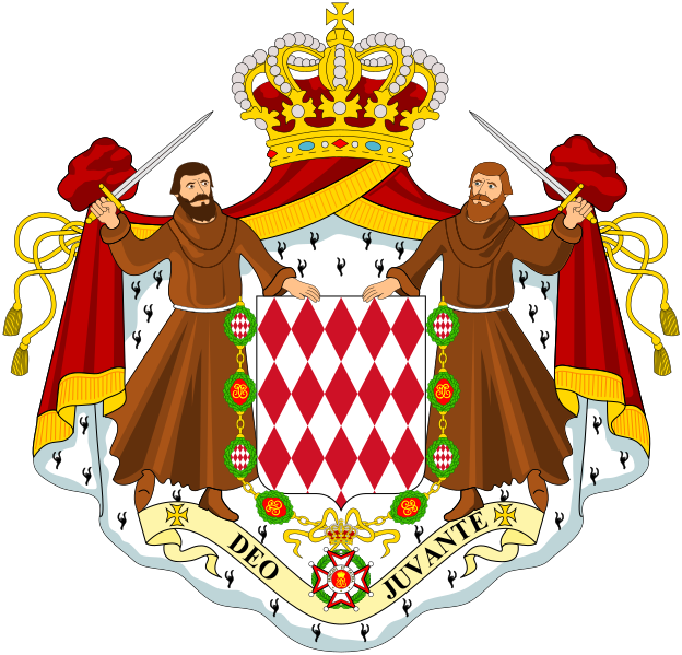 Lambang negara Monako