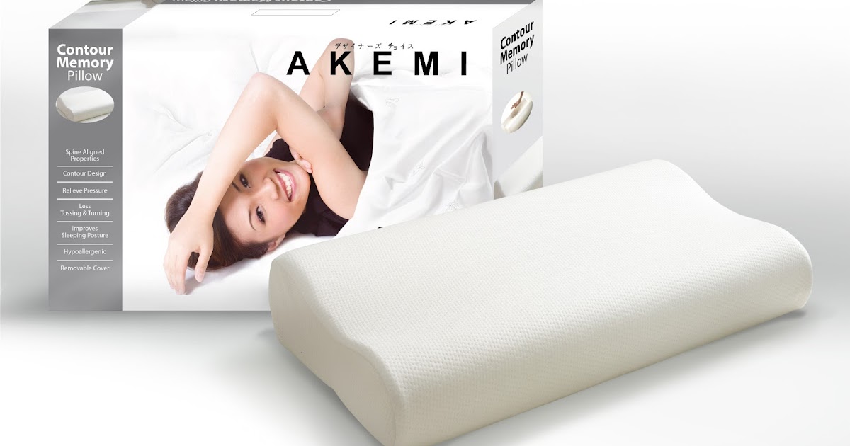 akemi memory foam pillow