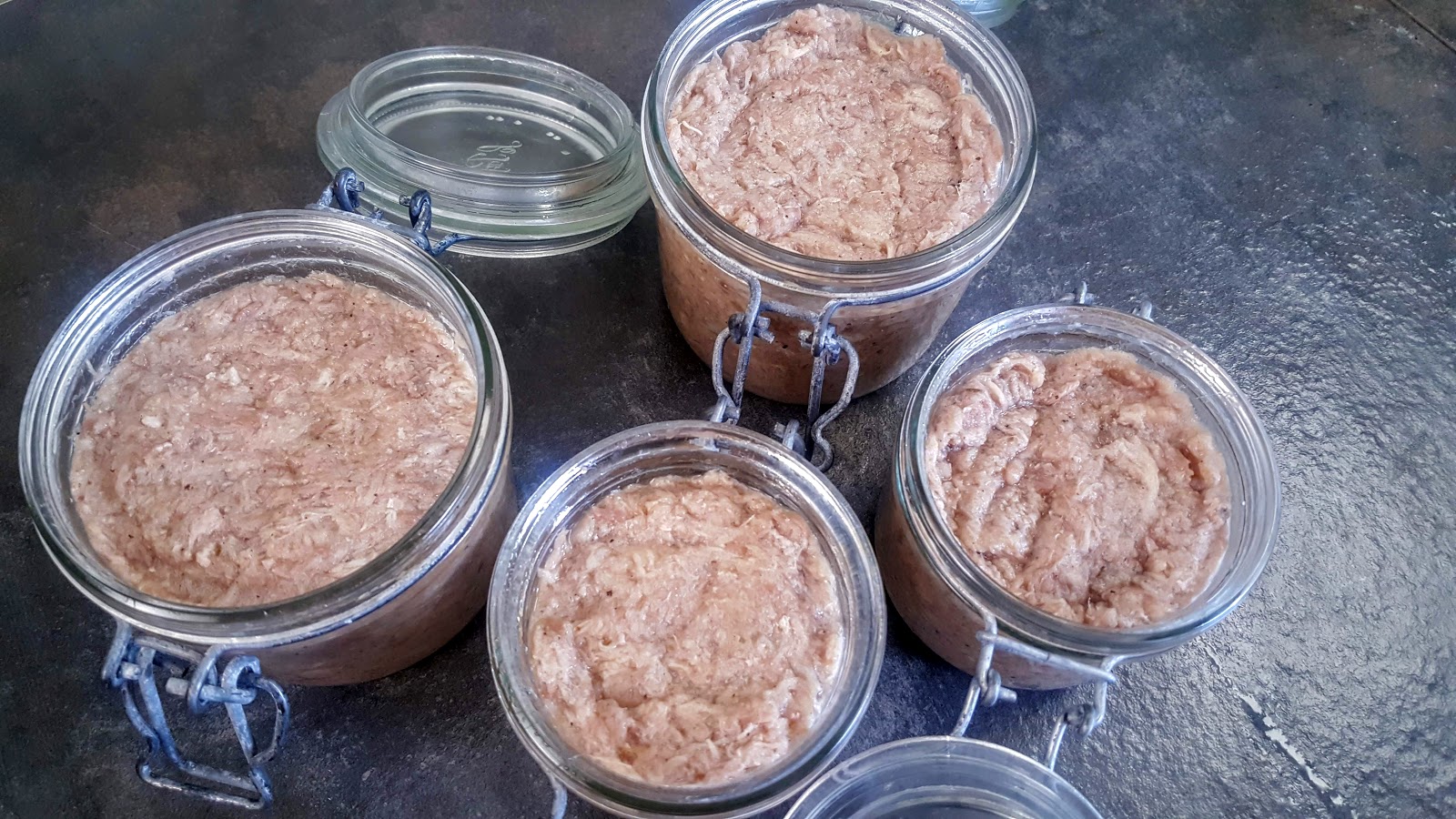 Rillettes cuites sous vide