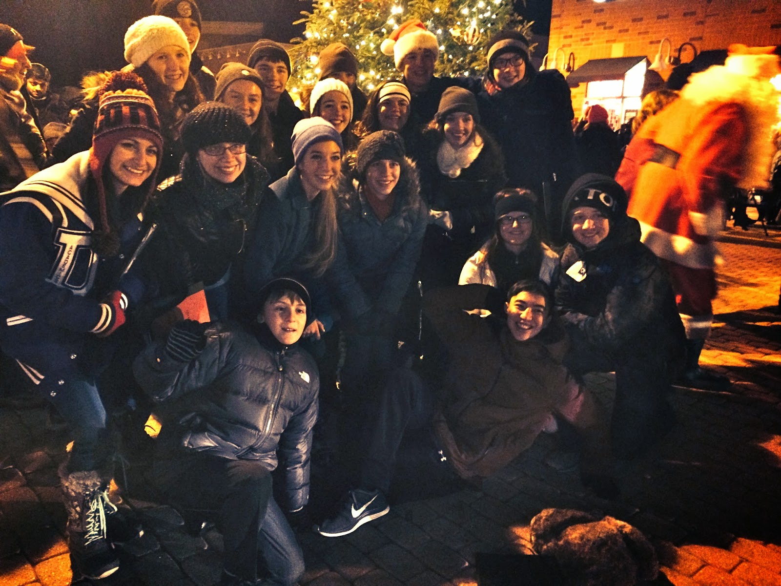 Downers Grove North Fine Arts Woodridge Tree Lighting