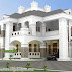 5 BHK Colonial style house architecture