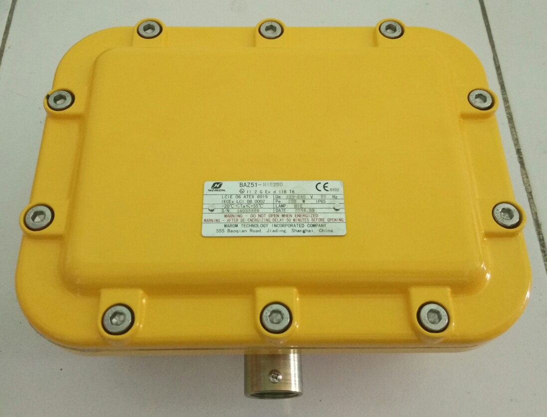 Warom Explosion Proof Electrical Box Ballast Explosion Proof Warom BAZ