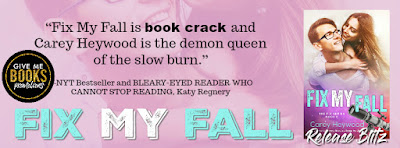 Release and review for Fix My Fall by Carey Heywood