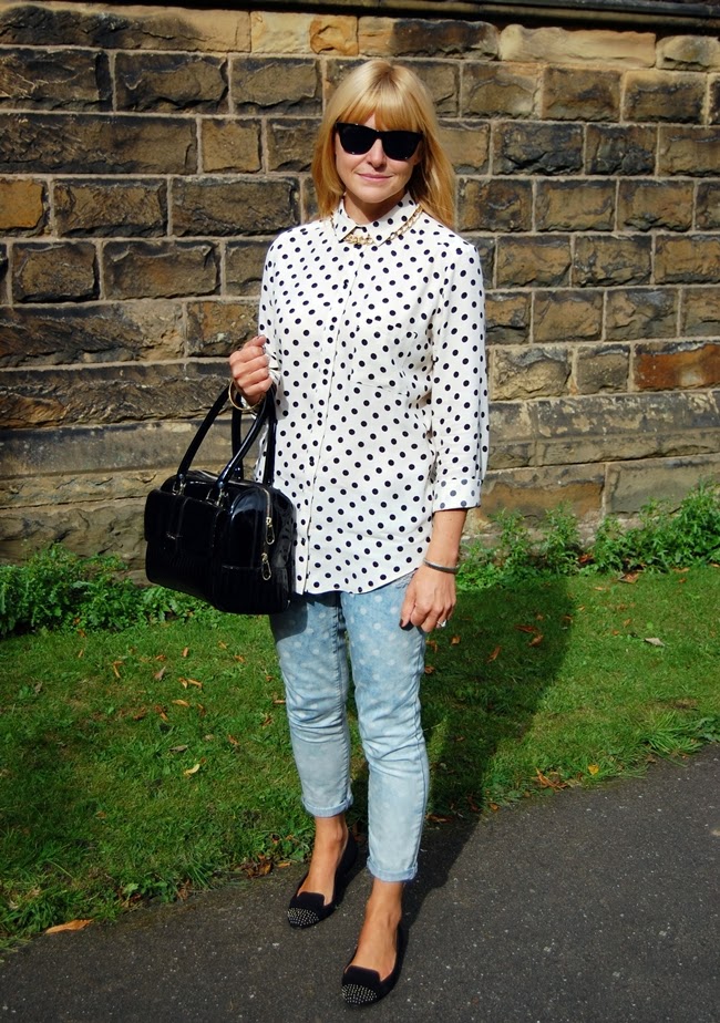 trying for sighs: how to wear polka dots and spots