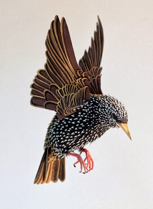12-Starling-Paper-Bird-Sculptures-Colombian-Artist-Diana-Beltran-Herrera-www-designstack-co