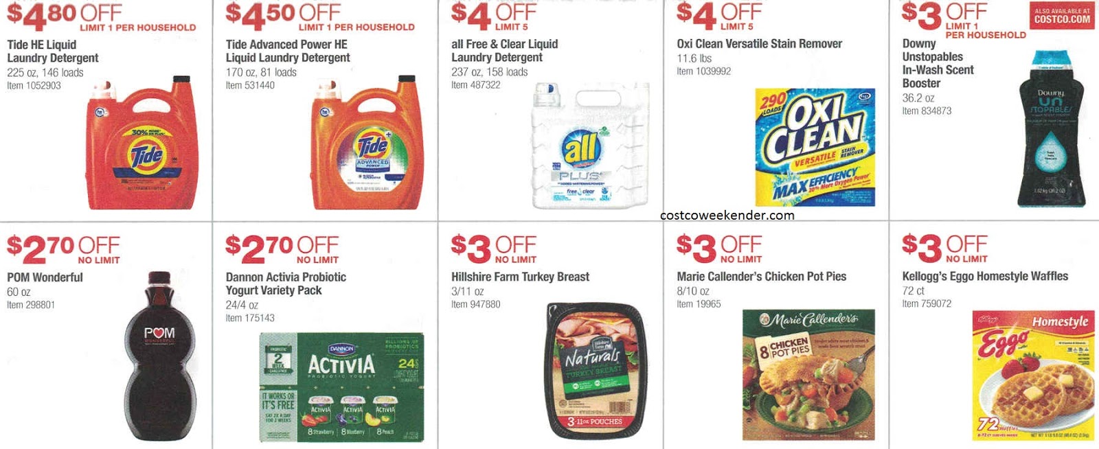 Current Costco Coupon Book (September 2016) Costco Weekender
