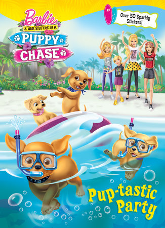 barbie in a puppy chase