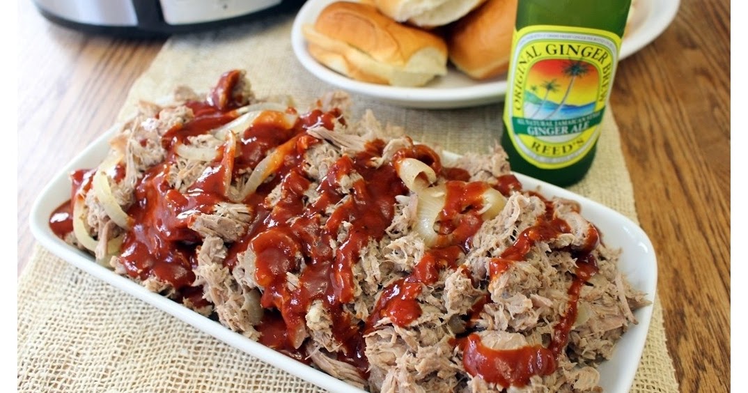 Slow Cooker Ginger Ale Pulled Pork