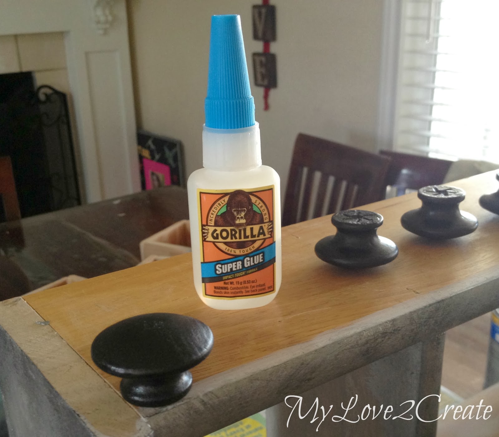 Faux Metal Upcycled Shelf My Love 2 Create