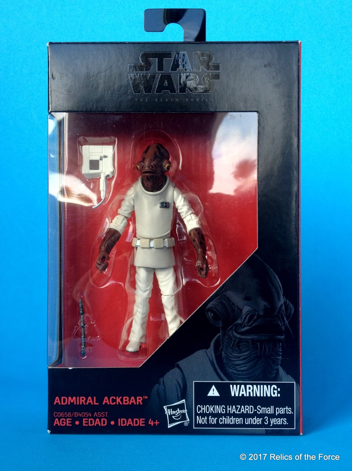 Relics of the Force The Black Series 3 3/4" Walmart Exclusive Admiral