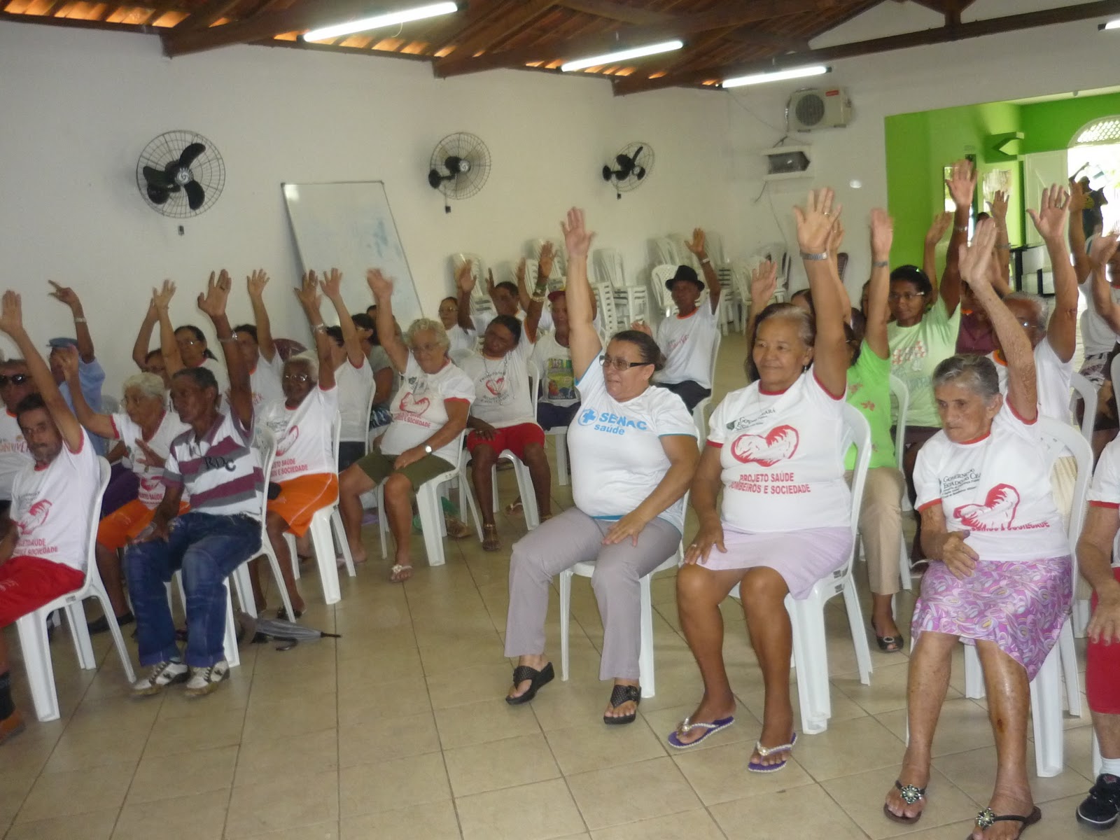 CRAS ACOPIARA: Reunião do Grupo de Idosos do CRAS II - Vila Nova