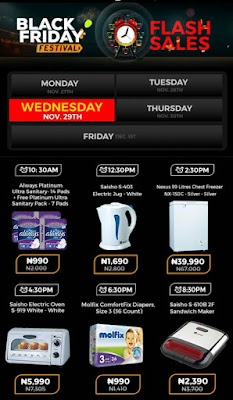 Jumia Black Friday Festival Day 17 Deals 29th November 2017 Jumia Black Friday Festival Day 17 Deals 29th November 2017