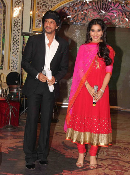 Sophie Choudhary, SRK at Mugal-E-Azam Documentary Release