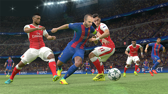 Pro Evolution Soccer 2017 Full Version Gameplay