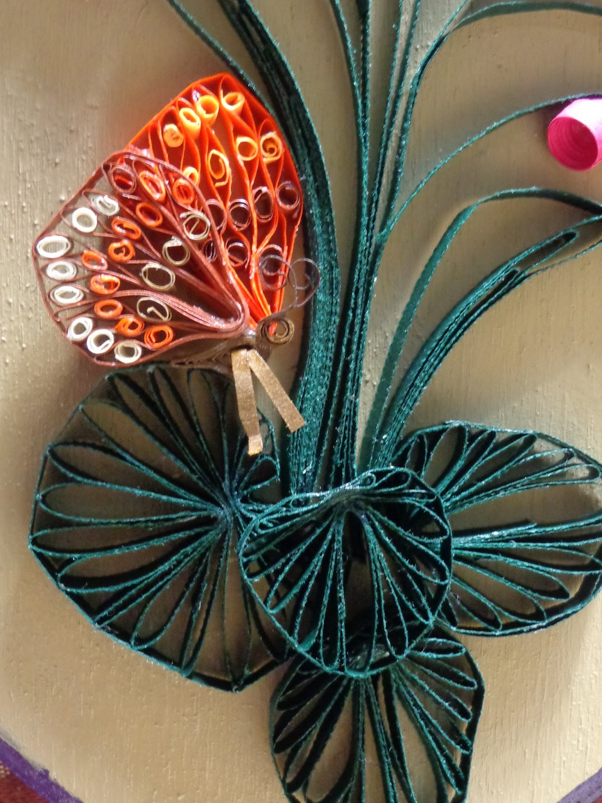 Quilling Made Easy A design from Beautiful quilling step by step.