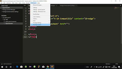HTML and CSS Autocomplete Plugin in Sublime Text 3 - ThapaTechnical