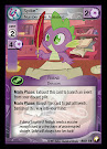 My Little Pony Spike, Number One Assistant Equestrian Odysseys CCG Card