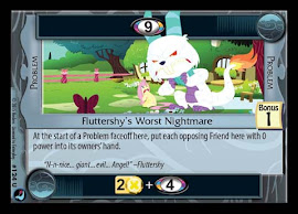 My Little Pony Fluttershy's Worst Nightmare High Magic CCG Card