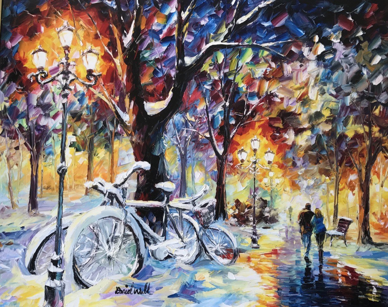 Daniel Wall, 1965 Romantic painter Tutt'Art Pittura * Scultura