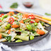 Aziatische koolsalade met sesamdressing