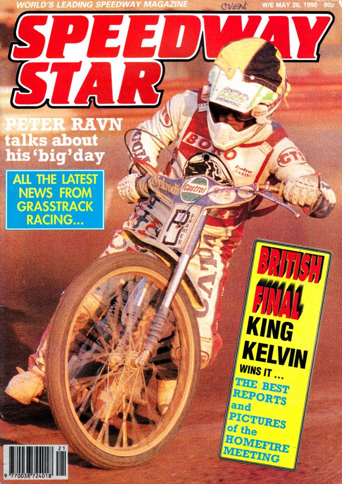 BRITISH FINAL SPECIAL SPEEDWAY STAR MAY 19 1990 BRITISH FINAL SPECIAL SPEEDWAY STAR MAY 19 1990