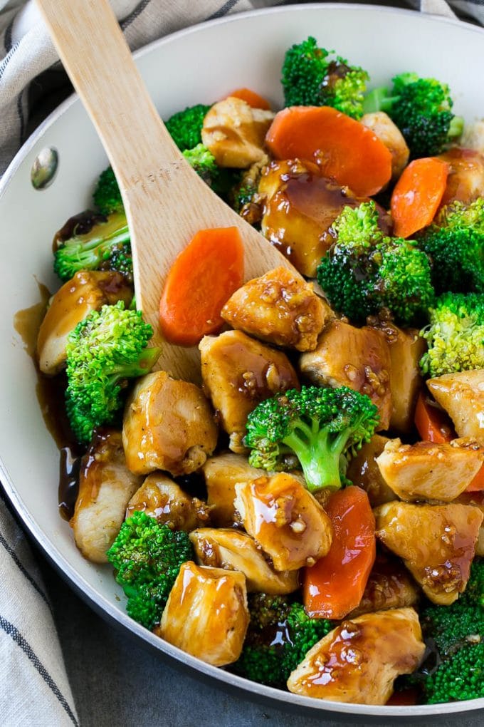 HONEY GARLIC CHICKEN STIR FRY Happy to Eat