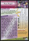 My Little Pony Party Pooped Series 4 Trading Card