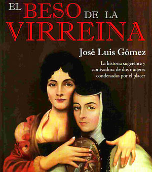 José Luis Gómez presenta su libro El Beso de la Virreina (Audio al dar click en la imagen)