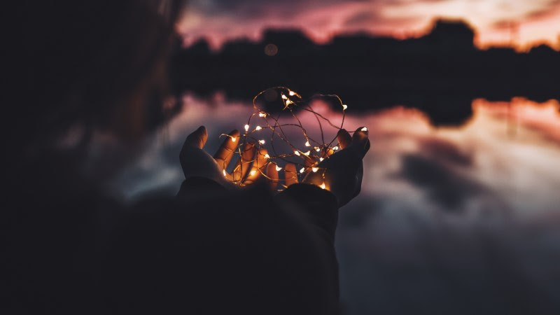 Lights in Her Hands