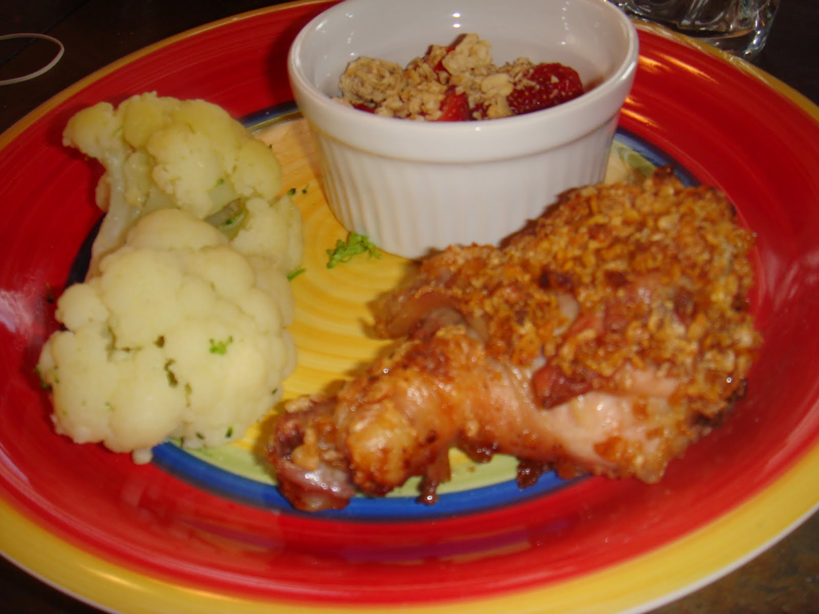 Keeping It Simple Cornflake Baked Chicken Legs