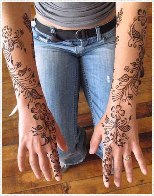 Tatuagem de henna Tatuagem de henna